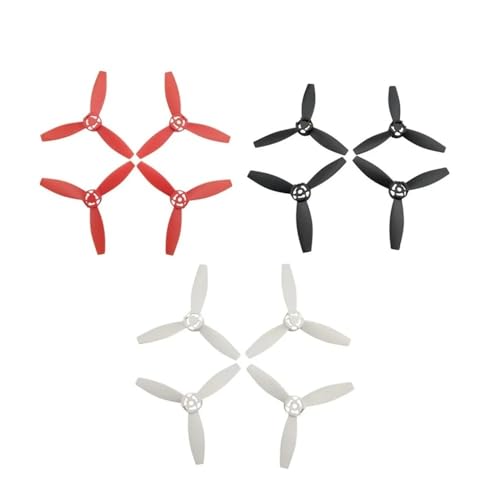 YTrBXZ Kompatibel 4PCS Ersatz Requisiten Kompatibel mit 2,0 Drone Schnell Release Schraube Flügel Fan Zubehör Ersatzteile(Props Black 4PCS) von YTrBXZ