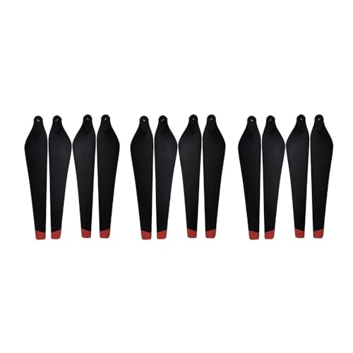 YTrBXZ Kompatible 12 Stück T10 T16 T20 Faltpaddelflügel aus Kohlenstoffmaterial Kompatibel mit R3390 Pflanzenschutz-UAV(R3390 Props 12 PCS) von YTrBXZ