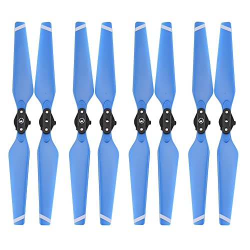 YTrBXZ Kompatible Ersatz-Requisiten Kompatibel mit Pro Drone Quick Release Prop 8330 8331 Folding CW CCW Ersatzteile Zubehör(8330 Blue) von YTrBXZ