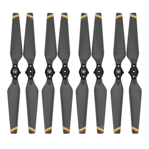 YTrBXZ Kompatible Ersatz-Requisiten Kompatibel mit Pro Drone Quick Release Prop 8330 8331 Folding CW CCW Ersatzteile Zubehör(8330 Gold) von YTrBXZ