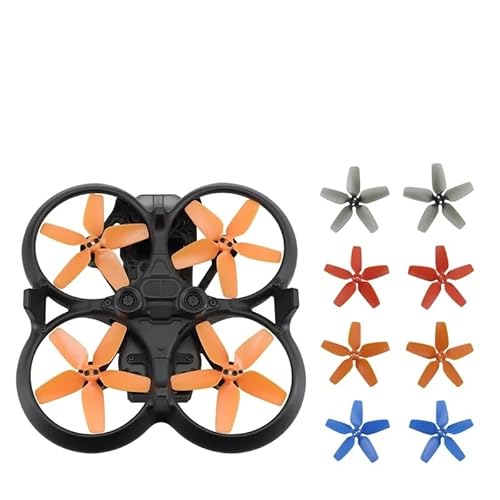 YTrBXZ Kompatible Ersatzpropeller Kompatibel mit 2925S Lightweight Wing Fan Drone Reparaturzubehör(Blue Props 4PCS) von YTrBXZ