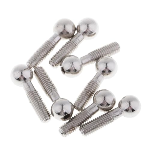 YTrBXZ Kompatible Ersatzteile Kompatibel mit ferngesteuerte 1/10 RC-Modellautos 94122 94166 94188 8 Stück 02152 M5 Kugelkopfschrauben YTrBXZ Kompatible Ersatzteile Kompatibel mit ferngesteuerte 1/10 RC-Modellautos 94122 94166 94188 8 Stück 02152 M5 Kugelkopfschrauben von YTrBXZ