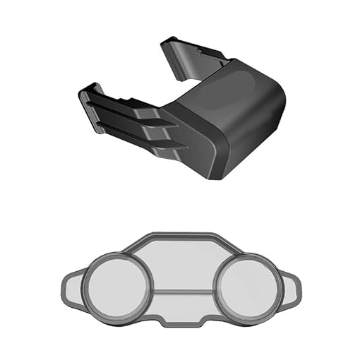 YTrBXZ Kompatible Schutzhülle Kompatibel mit Drohnen-Visual-Perception-System, Staub-Objektivdeckel, Flugzeugzubehör(Battery Clip Set) von YTrBXZ