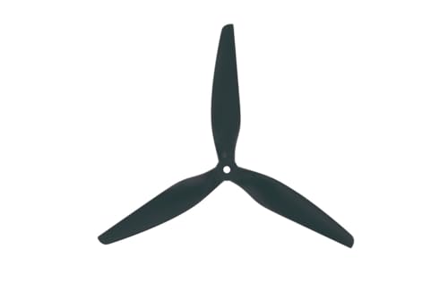 YTrBXZ Kompatibler 9X5X3 CW CCW schwarzer glasfaserverstärkter Nylonpropeller(1PC CW) von YTrBXZ