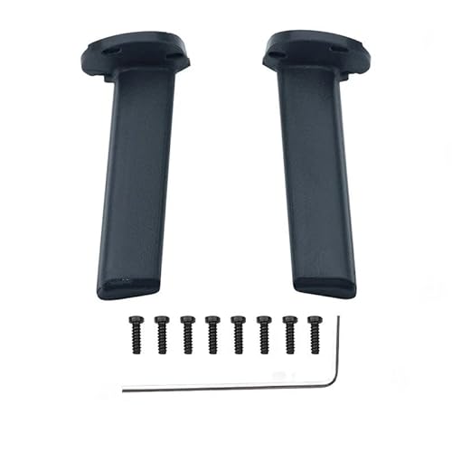 YTrBXZ Links Rechts Ersatz-Fahrwerk, kompatibel mit Pro Platinum Drone, Hinterbein, Vorder- und Hinterfüße, Zubehör, Reparatur der Motorbasishalterung, kompatible Teile(L-R Long Leg Gray) von YTrBXZ