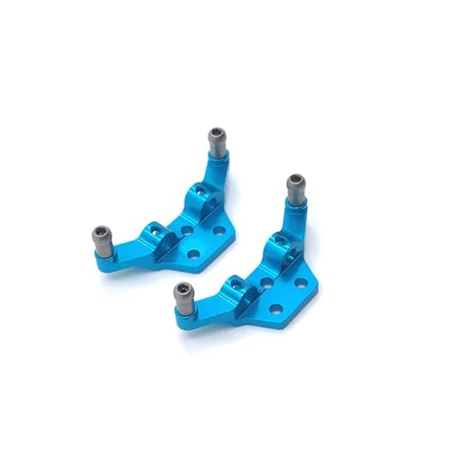 YTrBXZ Metall-Stoßdämpfer-Lenkbecher-Schwingen-Upgrade, kompatibel mit P929 P939 K979 K989 K999 K969 1/28 RC-Auto-Ersatzteilen(Blue) von YTrBXZ