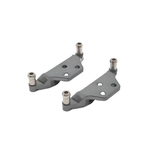 YTrBXZ Metall-Stoßdämpfer-Lenkbecher-Schwingen-Upgrade, kompatibel mit P929 P939 K979 K989 K999 K969 1/28 RC-Auto-Ersatzteilen(Dark Grey) von YTrBXZ