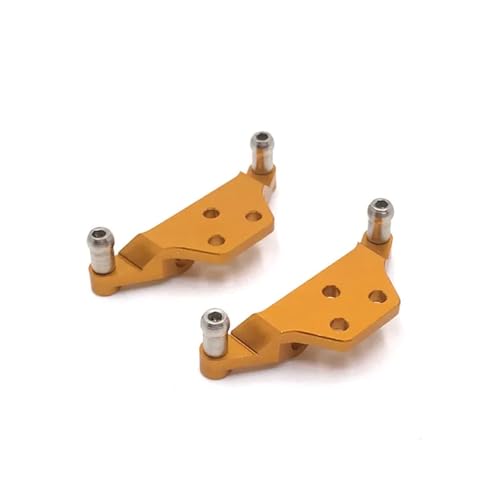 YTrBXZ Metall-Stoßdämpfer-Lenkbecher-Schwingen-Upgrade, kompatibel mit P929 P939 K979 K989 K999 K969 1/28 RC-Auto-Ersatzteilen(Yellow) von YTrBXZ