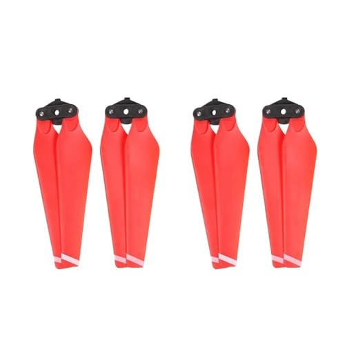 YTrBXZ Pro Drone-kompatible Schnellspanner-Klapp-Ersatzpropeller 8330 CW CCW Ersatzteile(8330F RED 4PCS) von YTrBXZ