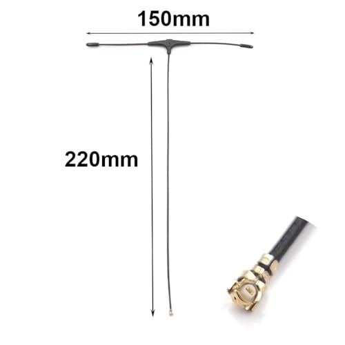 YTrBXZ T-förmiger TBS 915 IPEX 1 78 mm 120 mm 220 mm kompatibel mit Empfänger(1PC 220MM) von YTrBXZ