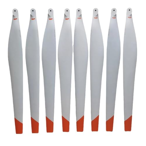 YTrBXZ T20P R5413 Carbon Fiber Nylon Folding Weiß Requisiten Kompatibel mit T20P CW CCW Anlage Drone Zubehör(T20P Props 8PCS) von YTrBXZ