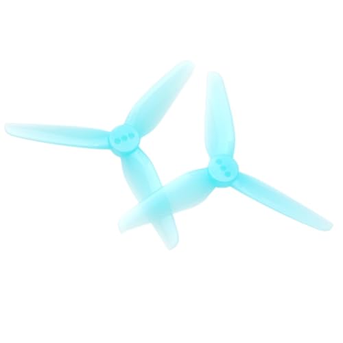 YTrBXZ Tiny Prop T3x1,8x3 Polycarbonat 2MM kompatibel mit RC Drohnen 2CW 2CCW(Blue) von YTrBXZ