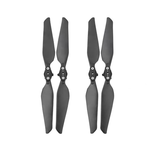 YTrBXZ X8 SE 2020 2022 V2 Drone Kompatibel Quick Release Folding Ersatzteile Ersatz Reparatur Flügel Zubehör(Black Props 4PCS) von YTrBXZ