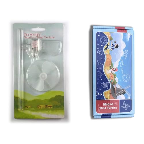 Kleinste Windturbinen Generator LED-Licht Windmühle Spielzeug Wissenschaft Lehrwerkzeug Windmühle Fan Kinder Windmühle Wanddekoration Kleinste Windturbinen Generator LED-Licht Windmühle Spielzeug Wissenschaft Lehrwerkzeug Windmühle Fan Kinder Windmühle Wanddekoration von YTtkku