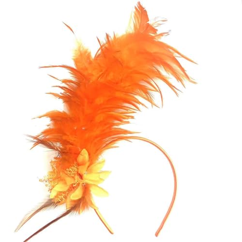 YTtkku Buntes Feder-Stirnband, Halloween, Cosplay, Haarreif, Urlaub, Party, Kopfschmuck für Frauen und Mädchen, Halloween, Karneval, Ostern, Weihnachten, Party-Dekoration YTtkku Buntes Feder-Stirnband, Halloween, Cosplay, Haarreif, Urlaub, Party, Kopfschmuck für Frauen und Mädchen, Halloween, Karneval, Ostern, Weihnachten, Party-Dekoration von YTtkku