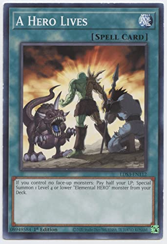 A Hero Lives - LDS3-EN112 - Common - 1. Auflage A Hero Lives - LDS3-EN112 - Common - 1. Auflage von YU-GI-OH!