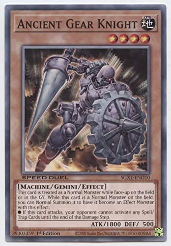 Ancient Gear Knight - SGX1-END10 - Common - 1. Auflage von YU-GI-OH!