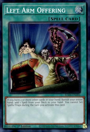 Angebot für den linken Arm – RA04-EN086 – Super Rare – 1. Auflage Angebot für den linken Arm – RA04-EN086 – Super Rare – 1. Auflage von YU-GI-OH!