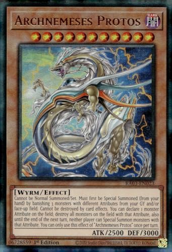 Archnemeses Protos (PUR) – RA03-EN023 – Prismatic Ultimate Rare – 1. Auflage von YU-GI-OH!