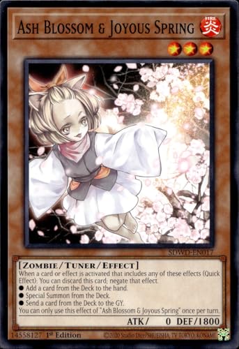Ash Blossom & Joyous Spring – SDWD-EN017 – Common – 1. Auflage Ash Blossom & Joyous Spring – SDWD-EN017 – Common – 1. Auflage von YU-GI-OH!