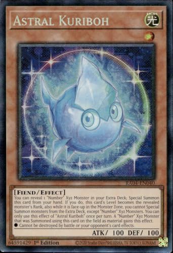 Astral Kuriboh (CR) - RA04-EN040 - Sammlerselten - 1. Auflage von YU-GI-OH!