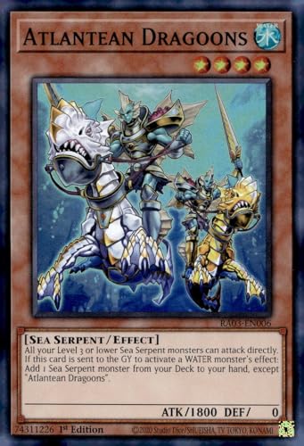 Atlantean Dragoons – RA03-EN006 – Super Rare – 1. Auflage von YU-GI-OH!