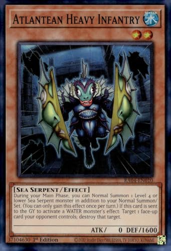 Atlantean Heavy Infantry - RA04-EN010 - Super Rare - 1. Auflage von YU-GI-OH!