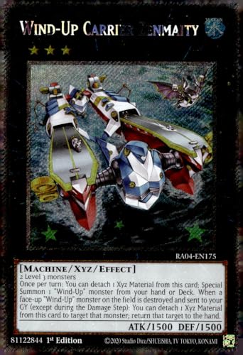 Aufziehträger Zenmaity (Platinum Secret Rare) – RA04-EN175 – Platinum Secret Rare – 1. Auflage von YU-GI-OH!