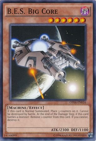 B.E.S. Big Core - OP04-EN016 - Common - Unlimited Edition - OTS Turnier Pack 4 von Yugioh Singles