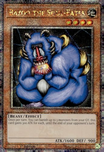 Bazoo The Soul-Eater (Quarter Century Secret Rare) – RA03-EN111 – Quarter Century Secret Rare – 1. Auflage von YU-GI-OH!