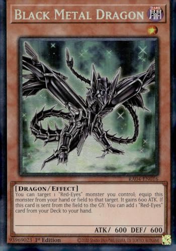 Black Metal Dragon (CR) - RA04-EN016 - Collector's Rare - 1st Edition von YU-GI-OH!