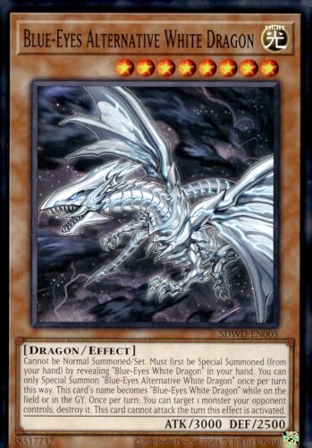 Blue-Eyes Alternative White Dragon (Unlimited Misprint) - SDWD-EN005 - Common - Unlimited von YU-GI-OH!