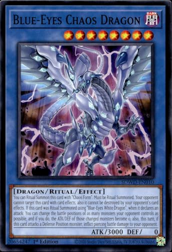 Blue-Eyes Chaos Dragon – SDWD-EN010 – Common – 1. Auflage Blue-Eyes Chaos Dragon – SDWD-EN010 – Common – 1. Auflage von YU-GI-OH!