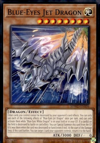 Blue-Eyes Jet Dragon (Unlimited Misprint) - SDWD-EN006 - Common - Unlimited von YU-GI-OH!