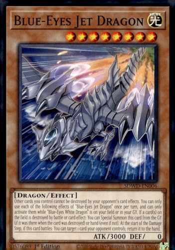 Blue-Eyes Jet Dragon – SDWD-EN006 – Common – 1. Auflage Blue-Eyes Jet Dragon – SDWD-EN006 – Common – 1. Auflage von YU-GI-OH!