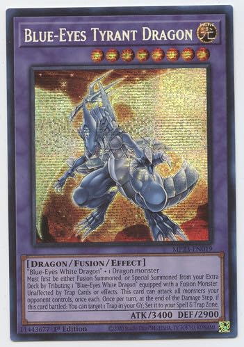Blue-Eyes Tyrant Dragon MP23-EN019 Prismatic Secret Rare 1. Auflage Blue-Eyes Tyrant Dragon MP23-EN019 Prismatic Secret Rare 1. Auflage von YU-GI-OH!