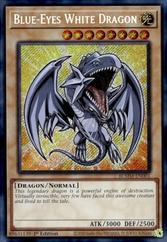 Blue-Eyes White Dragon - BLMM-EN001 - Secret Rare - 1. Auflage Blue-Eyes White Dragon - BLMM-EN001 - Secret Rare - 1. Auflage von YU-GI-OH!