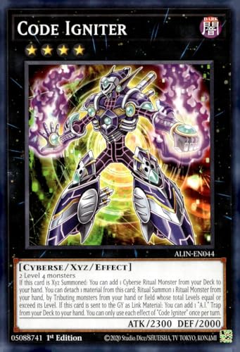 Code Igniter – ALIN-EN044 – Common – 1. Auflage Code Igniter – ALIN-EN044 – Common – 1. Auflage von YU-GI-OH!