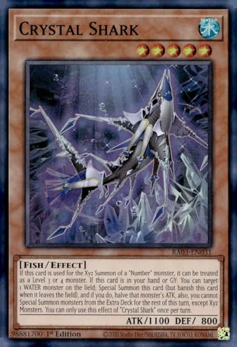 Crystal Shark – RA03-EN031 – Super Rare – 1. Auflage Crystal Shark – RA03-EN031 – Super Rare – 1. Auflage von YU-GI-OH!