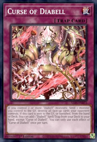 Curse of Diabell - ALIN-EN072 - Common - 1. Auflage von YU-GI-OH!