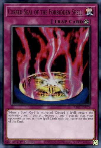 Cursed Seal of The Forbidden Spell (UR) - RA03-EN076 - Ultra Rare - 1. Auflage von YU-GI-OH!
