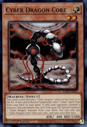Cyber Dragon Core RA04-EN013 Super Rare 1. Auflage von YU-GI-OH!