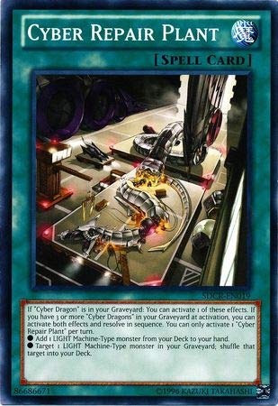 Cyber Repair Plant - SDCR-EN019 - Gemeinsam - Unbegrenzte Edition Cyber Repair Plant - SDCR-EN019 - Gemeinsam - Unbegrenzte Edition von YU-GI-OH!