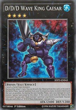 D/D/D-Wellenkönig Cäsar - SDPD-DE043 - Common - 1. Auflage D/D/D-Wellenkönig Cäsar - SDPD-DE043 - Common - 1. Auflage von Yu Gi Oh