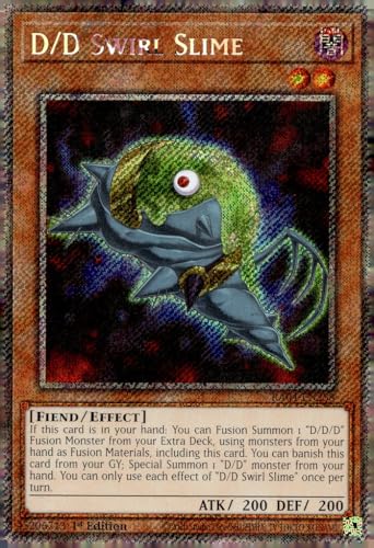 D/D Swirl Slime (Platinum Secret Rare) – RA04-EN258 – Platinum Secret Rare – 1. Auflage von YU-GI-OH!