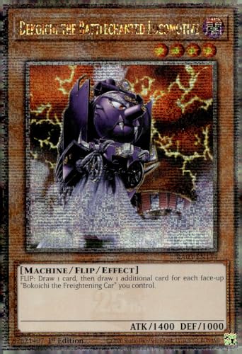 Dekoichi The Battlechanted Lokomotive (Quarter Century Secret Rare) - RA03-EN144 - Quarter Century Secret Rare - 1. Auflage von YU-GI-OH!