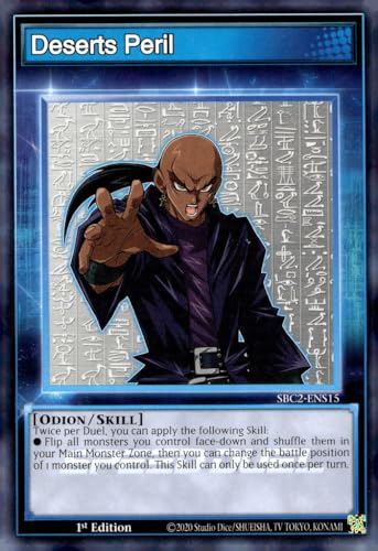 Deserts Peril - SBC2-ENS15 - Common - 1. Auflage Deserts Peril - SBC2-ENS15 - Common - 1. Auflage von YU-GI-OH!