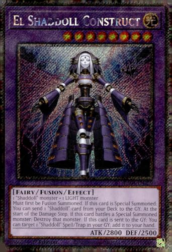 El Shaddoll Construct (Platinum Secret Rare) – RA04-EN229 – Platinum Secret Rare – 1. Auflage von YU-GI-OH!