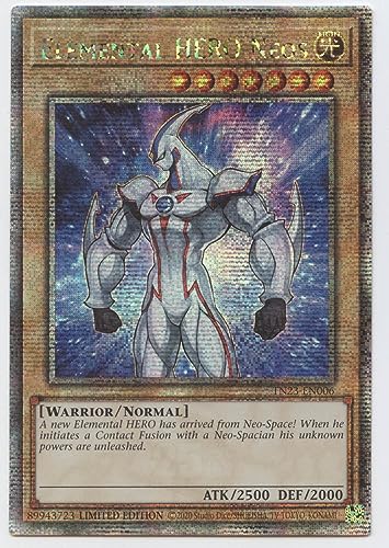 Elemental Hero Neos - TN23-EN006 - Quarter Century Secret Rare - Limited Edition Elemental Hero Neos - TN23-EN006 - Quarter Century Secret Rare - Limited Edition von YU-GI-OH!