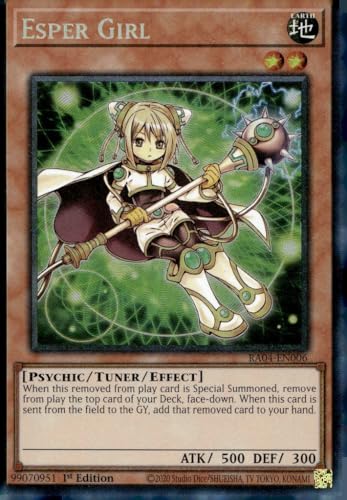 Esper Girl (CR) - RA04-EN006 - Sammlerselten - 1. Auflage von YU-GI-OH!